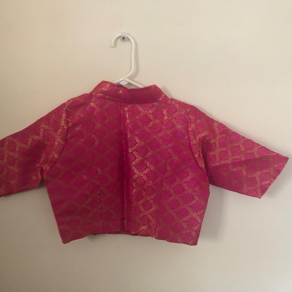 Pink Saree Blouse -size 34-36 - Picture 3 of 8